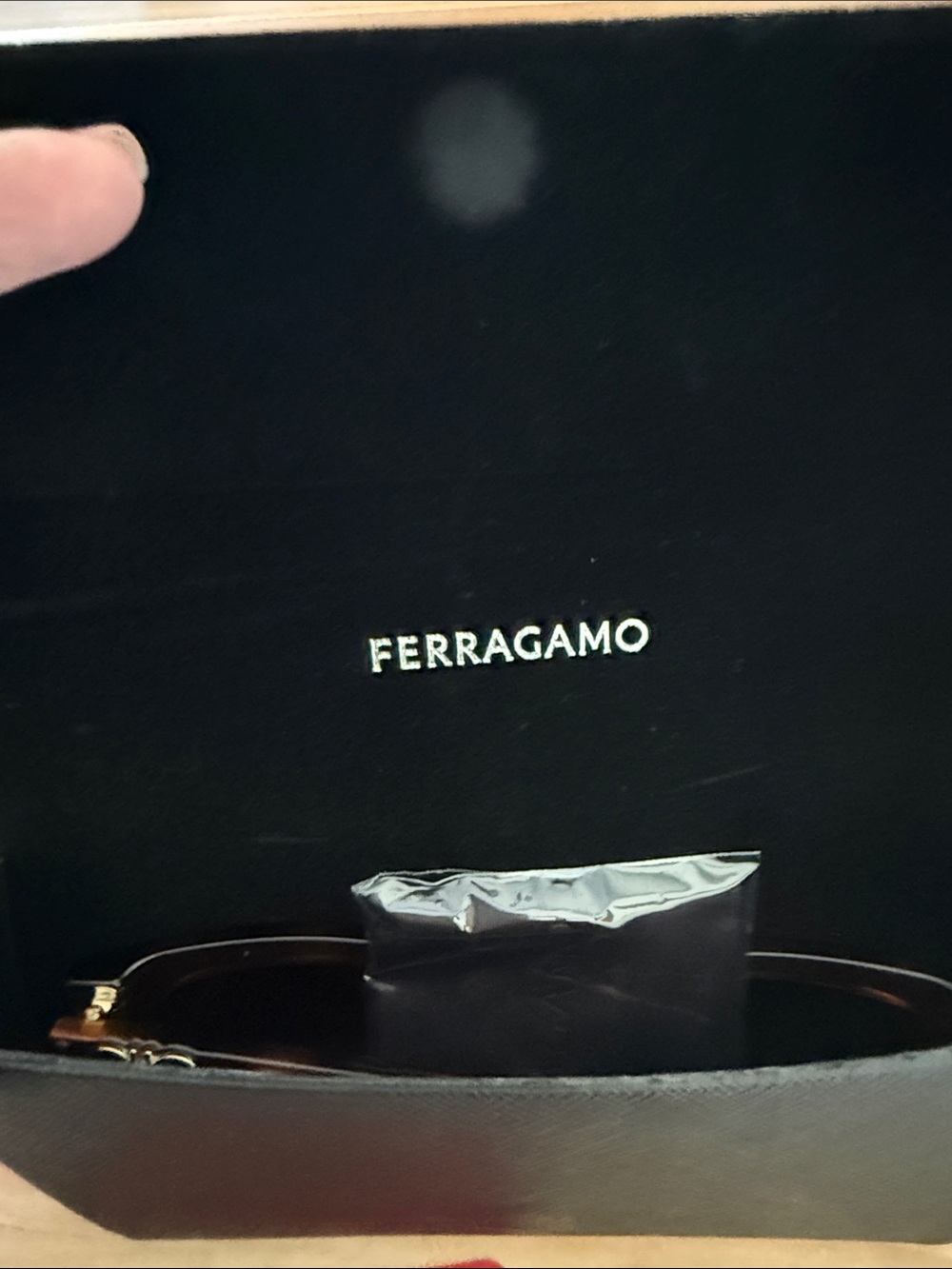 NWT Salvatore Ferragamo unisex Sunglasses w/ Red and Black Accessory Set - Picture 5 of 10
